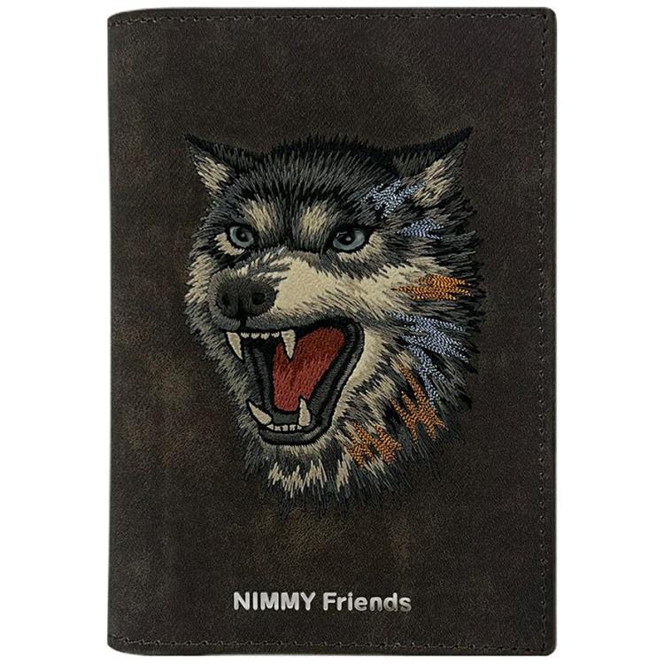 Nimmy Passhållare Plånbok Raptor Wolf - Brun | 2353 | AlltMobil