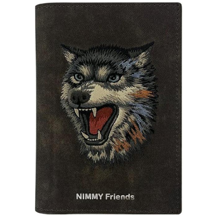 NIMMY - Nimmy Passhållare Plånbok Raptor Wolf - Brun