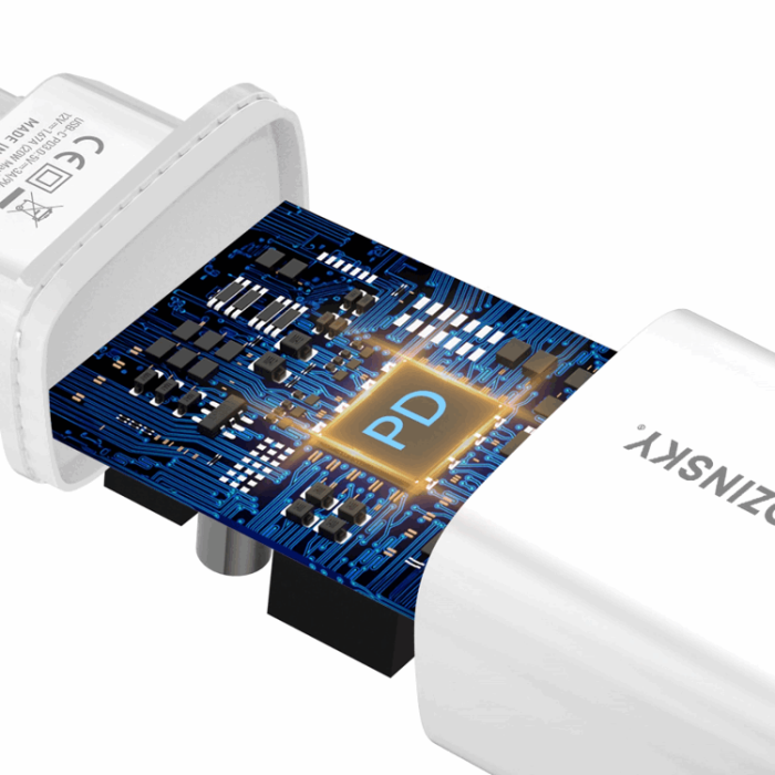 Wozinsky - Snabb Väggladdare 20W USB-C - Vit