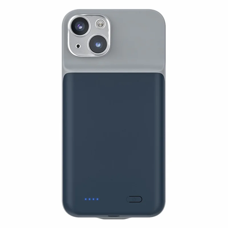 iPhone 14 Batteriskal 6800mAh T43 - Blå | 2353 | AlltMobil