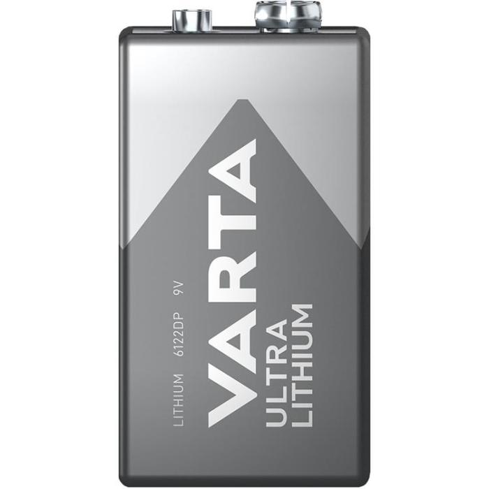 VARTA - Varta 1-pack Ultra Lithium Batteri 9V