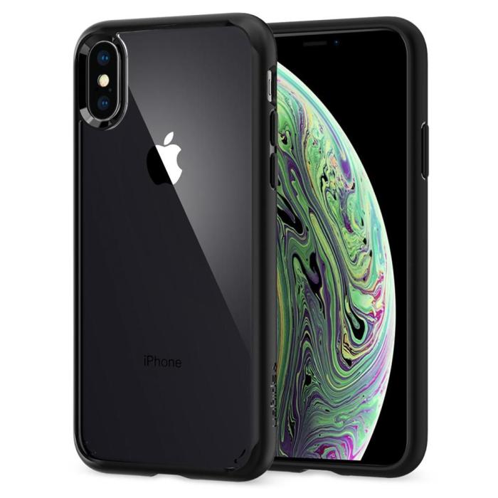 UTGATT - Spigen Ultra Hybrid iPhone X / Xs Matte Svart