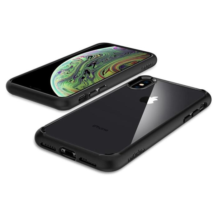 UTGATT - Spigen Ultra Hybrid iPhone X / Xs Matte Svart