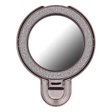 A-One Brand - Mobilställ CIRCLE MIRROR Stick-on - Svart