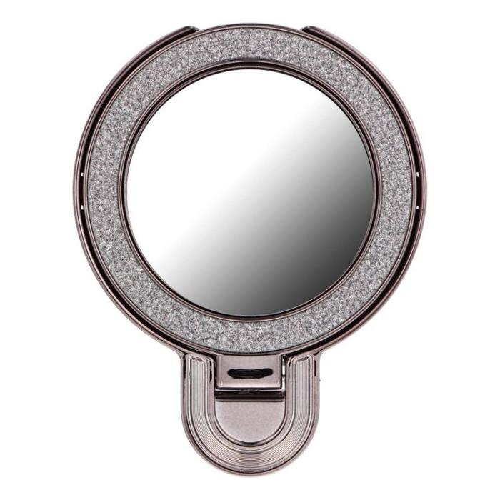 A-One Brand - Mobilställ CIRCLE MIRROR Stick-on - Svart