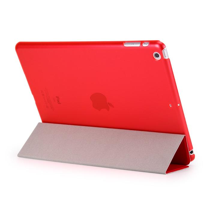 OEM - Tri-fold fodral till iPad 9.7 2017. Röd