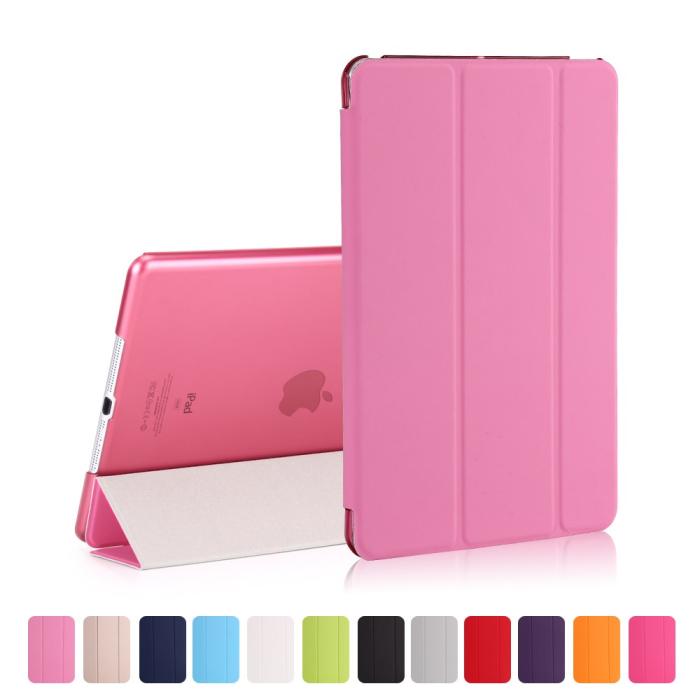 UTGATT1 - Tri-fold fodral till iPad 9.7 2017. Rosa