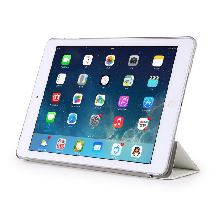 OEM - Tri-fold fodral till iPad 9.7 2017. Vit
