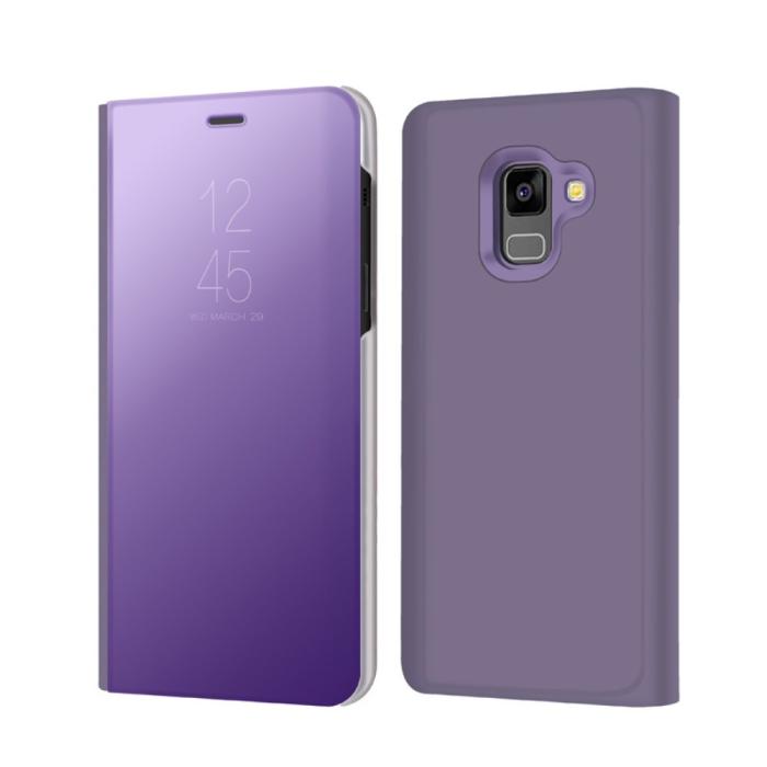 UTGATT1 - Viewfodral för Samsung Samsung Galaxy A8 2018 - Lila