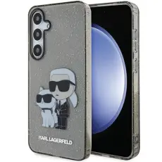 KARL LAGERFELD - Karl Lagerfeld Galaxy S24 Plus Mobilskal Glitter Karl & Choupette
