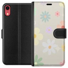 iSecrets - Plånboksfodral till Apple iPhone XR med fejdande blommor
