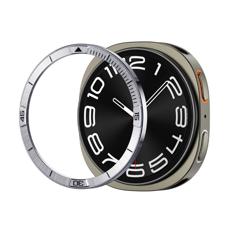 Spigen Galaxy Watch 8 (44mm) Skal Bezel Tune Pilot - Silver | 2353 | AlltMobil