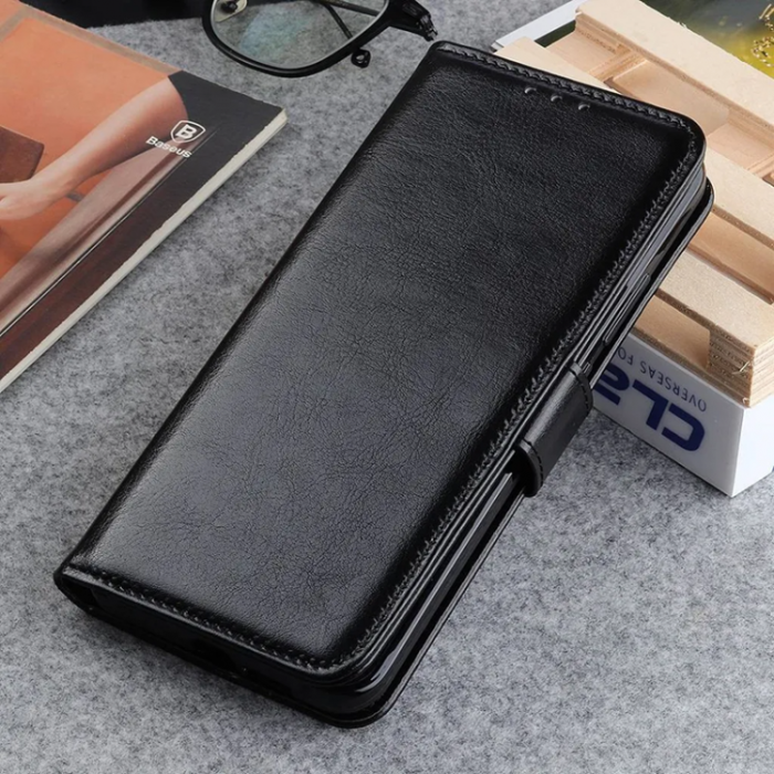 Taltech - iPhone 15 Plus Plånboksfodral Resistant - Svart