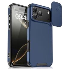 A-One Brand - iPhone 17 Pro Mobilskal Slide Kamera - Blå
