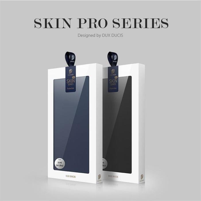Dux Ducis - Dux Duxis Xiaomi 14 Ultra Plånboksfodral Skin Pro - Svart