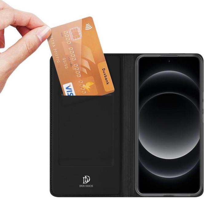 Dux Ducis - Dux Duxis Xiaomi 14 Ultra Plånboksfodral Skin Pro - Svart
