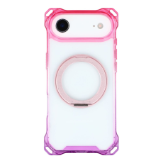 A-One Brand - iPhone Air Mobilskal MagSafe Kickstand - Gradient Rosa/Lila
