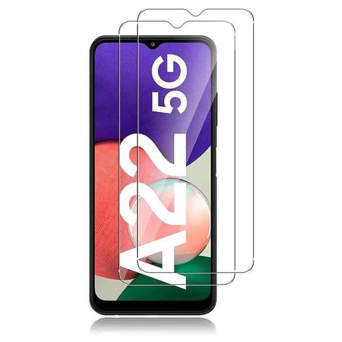 A-One Brand - [2-PACK] Härdat Glas Skärmskydd Samsung Galaxy A22 5G