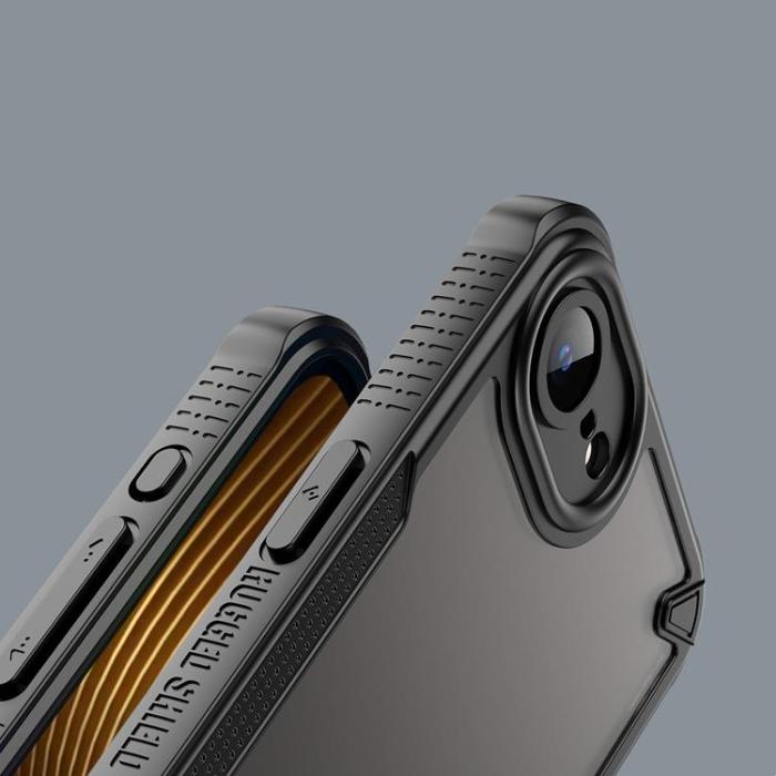 OEM - iPhone 16e Mobilskal Defender Matt - Svart