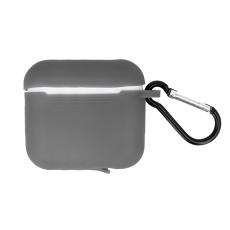 OEM - Airpods Pro fodral med krok grått - Skyddande hörlursfodral