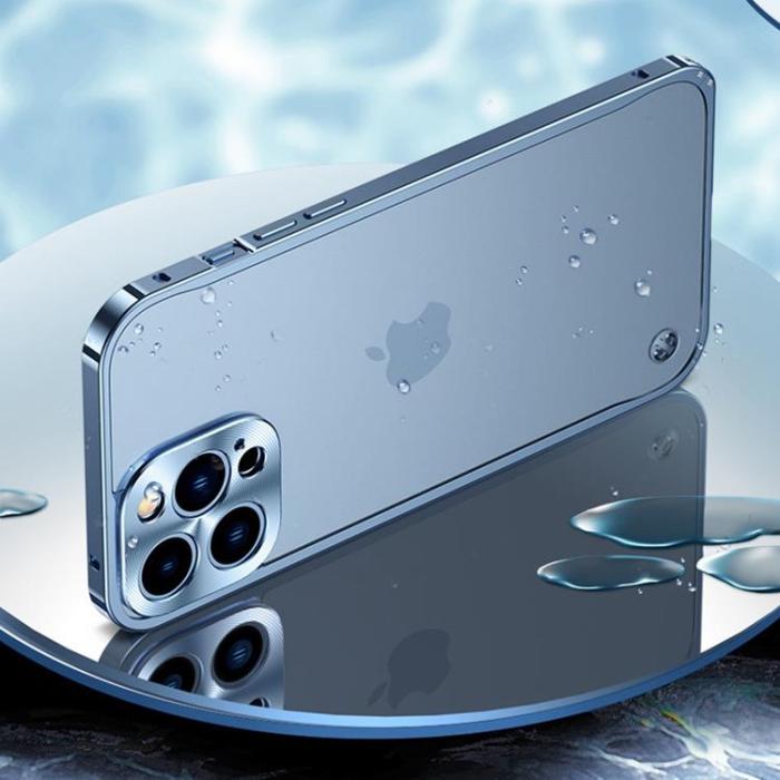 OEM - iPhone 14 Plus Skal Metall Slim - Svart