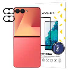Wozinsky - [2-Pack] Wozinsky Galaxy Z Flip 7 Linsskydd Härdat Glas Full - Svart