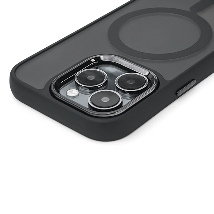 A-One Brand - iPhone 17 Pro Mobilskal MagSafe Fashion - Svart