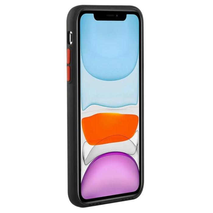 Taltech - iPhone 15 Pro Max Mobilskal Korthållare - Svart