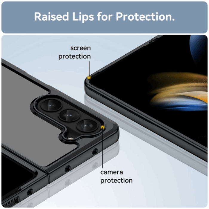 OEM - Galaxy Z Fold 5 Mobilskal Acrylic TPU - Svart