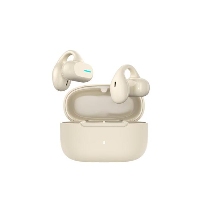 WIWU - WIWU In-Ear Trådlösa Hörlurar Bluetooth Openbuds O200 - Ivory