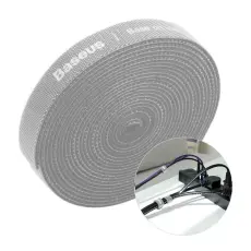BASEUS - Baseus Rainbow Circle Velcro Straps Organizing Kabel 3m - Gr&aring;