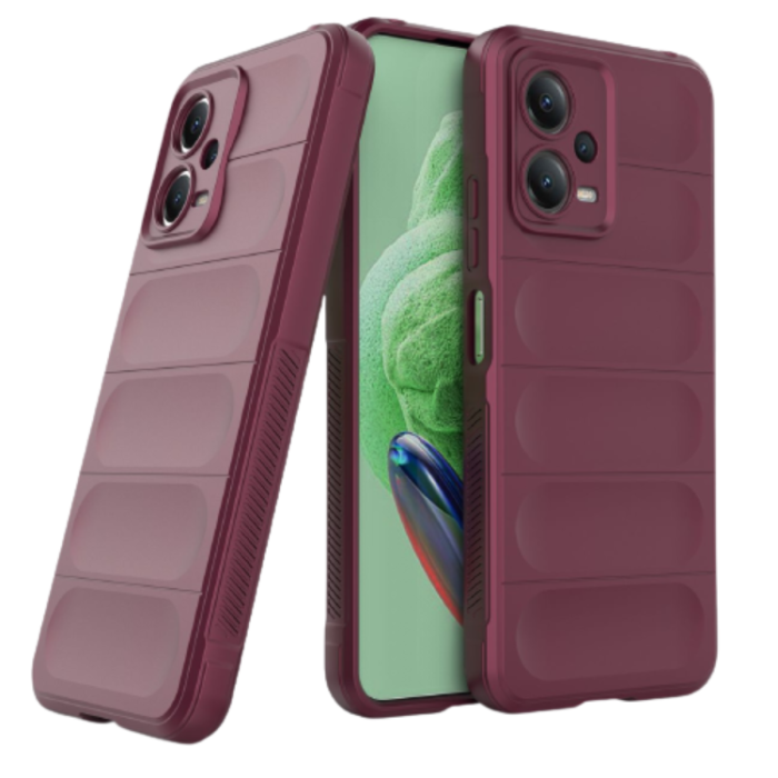 OEM - Xiaomi Redmi Note 12/Poco X5 Mobilskal Magic Shield - Vinröd