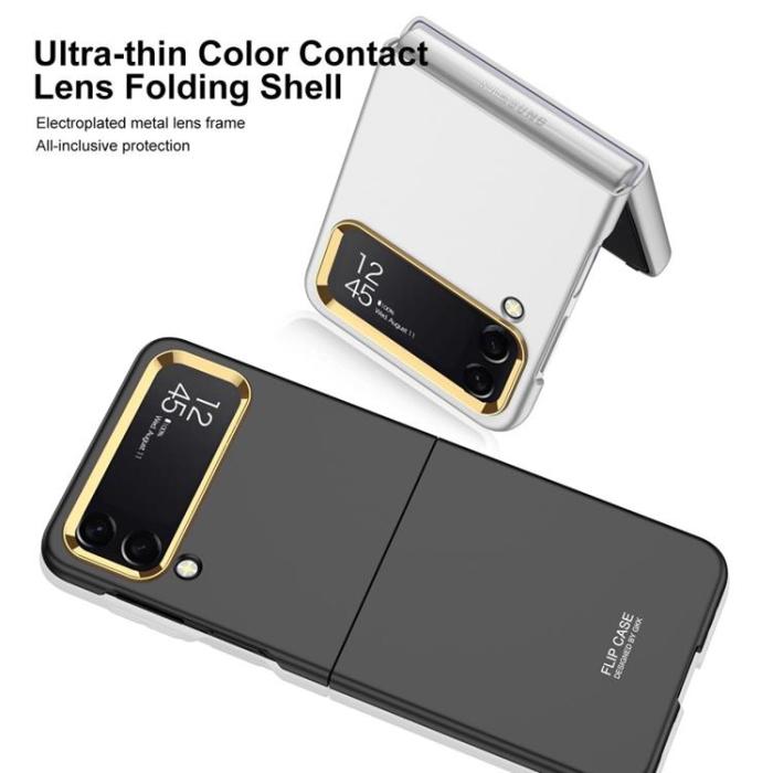 GKK - GKK Galaxy Z Flip 4 Skal Ultra Thin - Vit