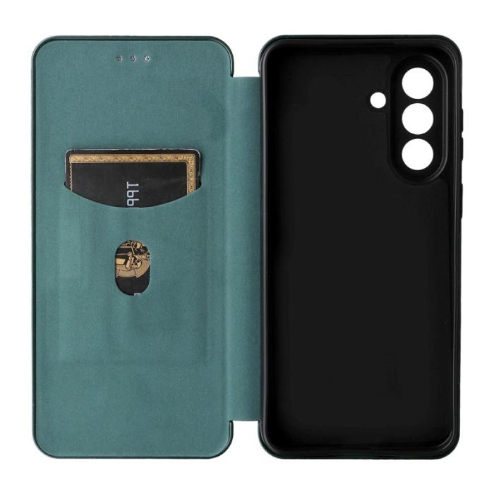 OEM - Mobilskal till Samsung Galaxy A57 PU Läder Drop-Skydd - Grön