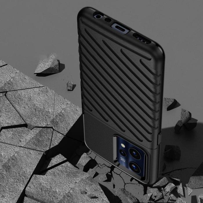 OEM - Realme 9 Pro Plus Skal Thunder Flexible Armored - Svart