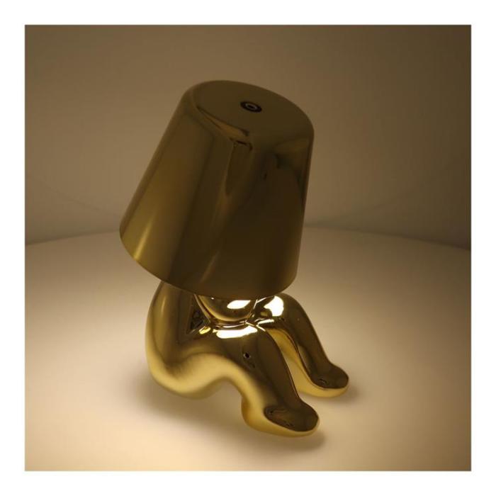 OEM - Bordslampa Vid Sängen GOLD MAN Seat (model 4) MLTL