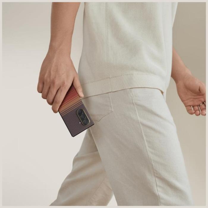 PITAKA - PITAKA Galaxy Z Fold 7 Mobilskal MagSafe Ultra-Slim - Sunset