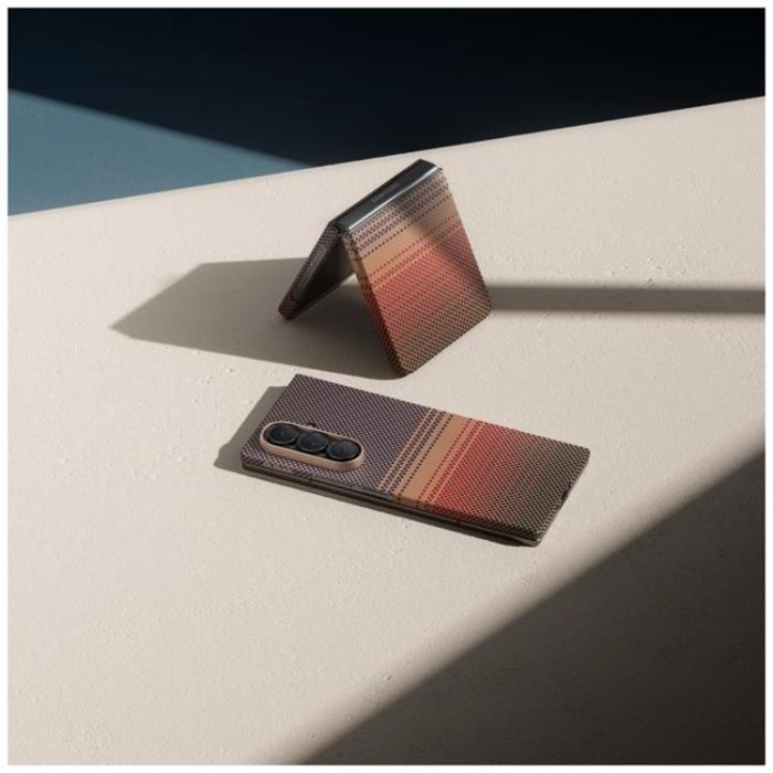 PITAKA - PITAKA Galaxy Z Fold 7 Mobilskal MagSafe Ultra-Slim - Sunset