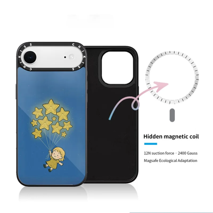 A-One Brand - iPhone 17 Air Mobilskal MagSafe Aluminium Silikon