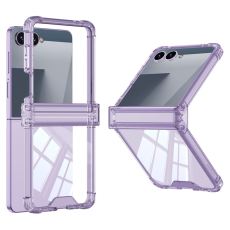 GKK - GKK Galaxy Z Flip 7 Mobilskal Airbag Hinge Shockproof - Lila