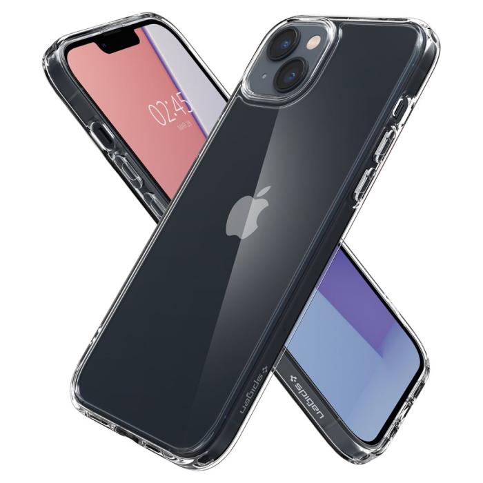 Spigen - Spigen iPhone 14 Skal Ultra Hybrid - Crystal Clear