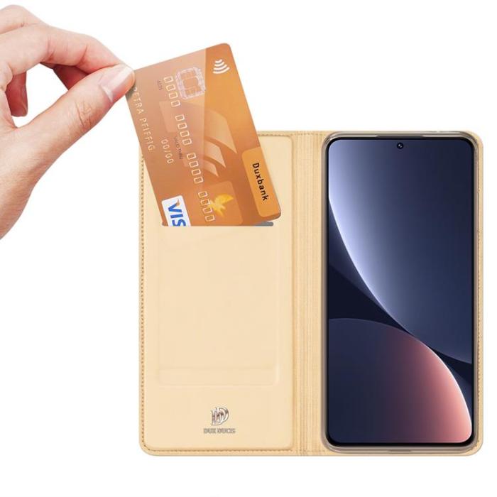 DuxDucis - Dux Ducis Xiaomi 13 Pro Plånboksfodral Skin Series - Guld
