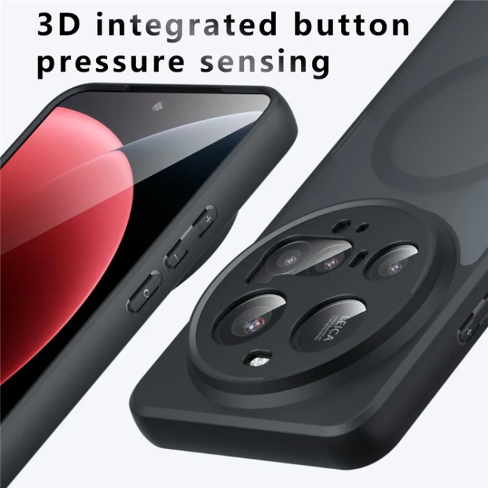 A-One Brand - Xiaomi 15 Ultra Mobilskal MagSafe Matte Skin Touch - Svart