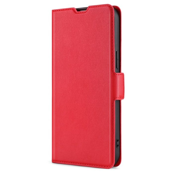 OEM - Xiaomi 13 Lite Plånboksfodral Dual Magnetic Clasp - Röd