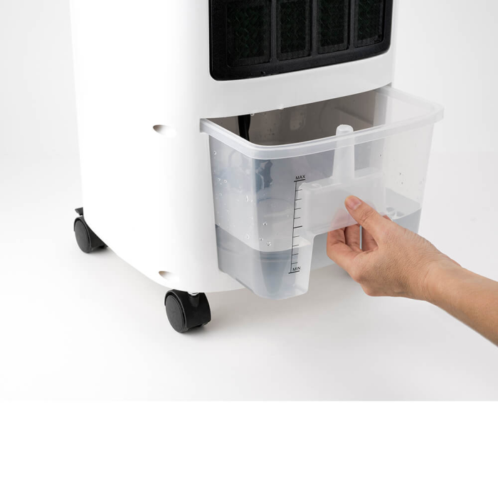 Black & Decker - BLACK+DECKER Luftkylare LED Display - Vit
