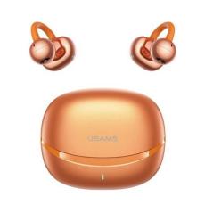 USAMS - USAMS TWS In-Ear H&ouml;rlurar Bluetooth 6.0 Echo Clip-on R03 - Orange