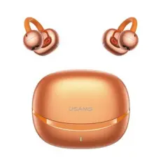USAMS - USAMS TWS In-Ear H&ouml;rlurar Bluetooth 6.0 Echo Clip-on R03 - Orange