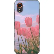 Gustaf - Mobilskal till Samsung Galaxy Xcover7 med Rosa Tulpaner