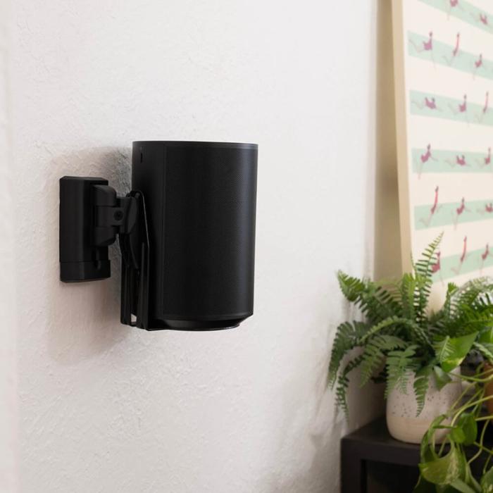 Sanus - SANUS Väggfäste för Sonos Era100 svart enkel