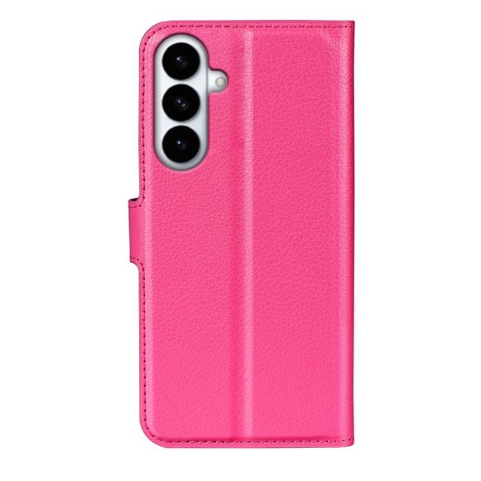 OEM - Plånboksfodral för Samsung Galaxy S26 Plus Stativ Konstläder - Rosa